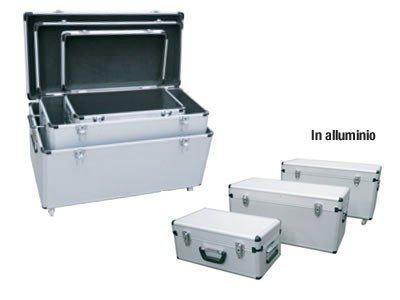 SET 3 BAULI IN ALLUMINIO STC 9573 R SET 3 BAULI IN ALLUMINIO STC 9573 R