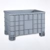 Cassone in plastica inforcabile B 92 grigio chiaro