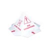 Piramide segnaletica antisovrapposizione 200x200x230 mm