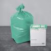 Sacco verde cm.75x110 peso 75 gr. (rotolo 20 sacchi)
