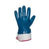 Guanto BLUGRADE 3 totalmente impregnato nitrile manichetta tela taglia 10