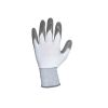 Guanto NITROSTAR nylon + nitrile bianco e verde taglia 8