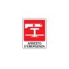 Cartello segnaletico ARRESTO DI EMERGENZA