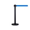 Colonnina delimitazione nera con nastro blu N208BL