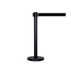 Colonnina delimitazione nera con nastro nero N380NE