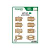 Kit 8 maschere parcheggio 60x90 cm