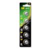 Blister 5 batterie al Litio bottone CR1616 GP BATTERIES