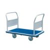 Carrello DP300 piano in gomma 2 sponde