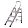 Scaletta CONFORT pieghevole XL 3gradini con parapetto