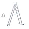 Scala STARLINE S + 2 rampe trasformabile 8+8 gradini