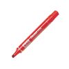 Marcatore Pentel punta scalpello rosso N60R