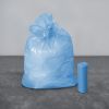 Sacco azzurro trasparente cm.70x110 (rotolo 20 sacchi)
