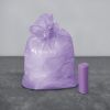 Sacco viola trasparente cm.70x110 (rotolo 20 sacchi)