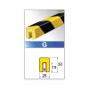 Profilo flessibile di sicurezza mt.1 tipo G
