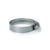Fascetta inox imbutito W4 12,7 mm diam.70 - 90 mm