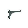 Gancio nylon nero dritto lungo 100 pezzi