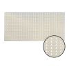 Pannello forato avorio 1.000 x 500 mm