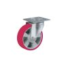 Ruota BPM supporto girevole a piastra 100 x 30 mm