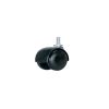 Ruota PA supporto girevole a perno filettato 10 x 15 mm