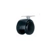 Ruota PA supporto girevole a piastra 40 x 39 mm