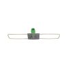 Telaio per scopa con placca e snodo in plastica - 60 cm