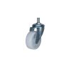 Ruota PL supporto girevole a perno filettato 65 x 23 mm