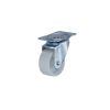 Ruota PL supporto girevole a piastra 30 x 14 mm