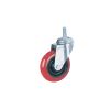Ruota PPL supporto girevole perno filettato 125 x 30 mm