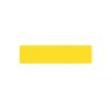 Conf.10 sticker rettangolari adesivi 200x50mm giallo