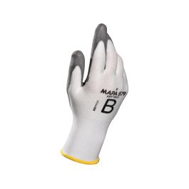 Guanti Da Giardinaggio Leggeri KIXX In Nylon Con Rivestimento Poliuretano - Traspiranti E Comodi Per Lavori All'Aperto, Protezione Antiscivolo, Taglia Unica