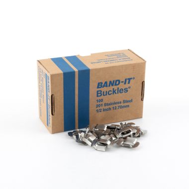 Fibbie BAND-IT® inox AISI201 (scatole da 100 pezzi)