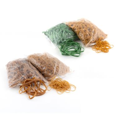 Elastici e fettucce in gomma o para naturale