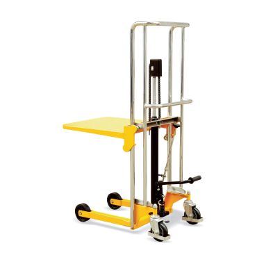 Carrelli elevatori manuali con piattaforma con pompa idraulica
