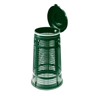 Trespolo portasacco P10 verde scuro con coperchio