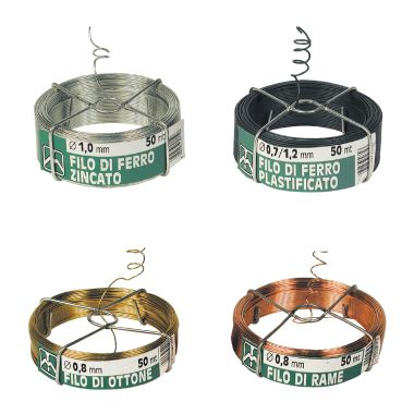 Fili metallici confezione dispenser