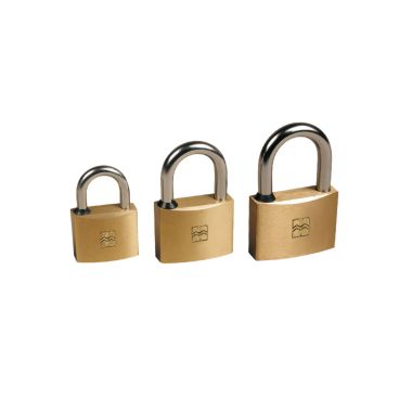 Lucchetti in ottone serie LK