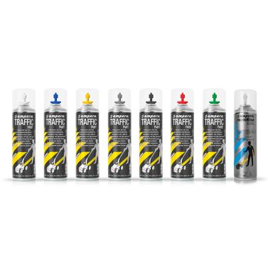 Bombolette vernice spray per traccialinee