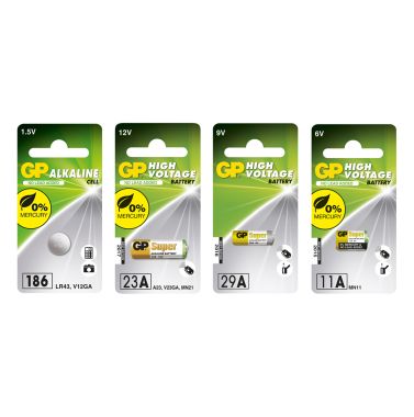 Batterie GP SPECIALISTICHE ALCALINE