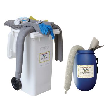 Kit pronto intervento UNIVERSALE per assorbimento liquidi