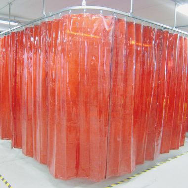 Tende per saldatura colore arancio 140 x 160 cm
