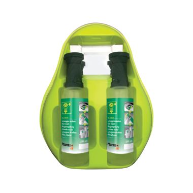 Kit 2 flaconi per lavaggio oculare Fluo di emergenza