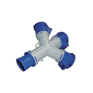 Distributore moltiplicatore a 3 prese