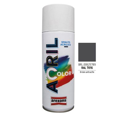 spray acril color 400ml grigio antracite r7016