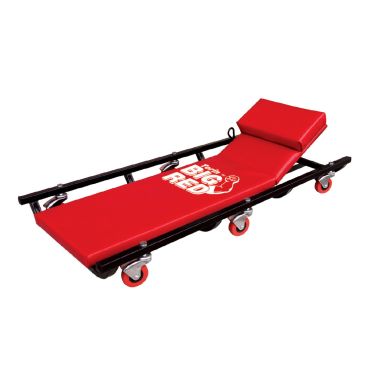 Carrello sottoauto CSR 6 ruote schienale regolabile