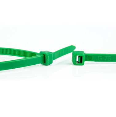Fascette in nylon 66 verde