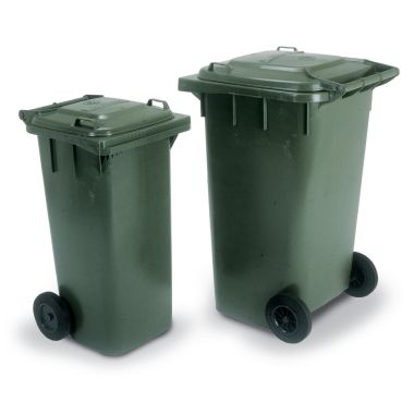 Contenitori rifiuti verde con ruote B 120 - B 240